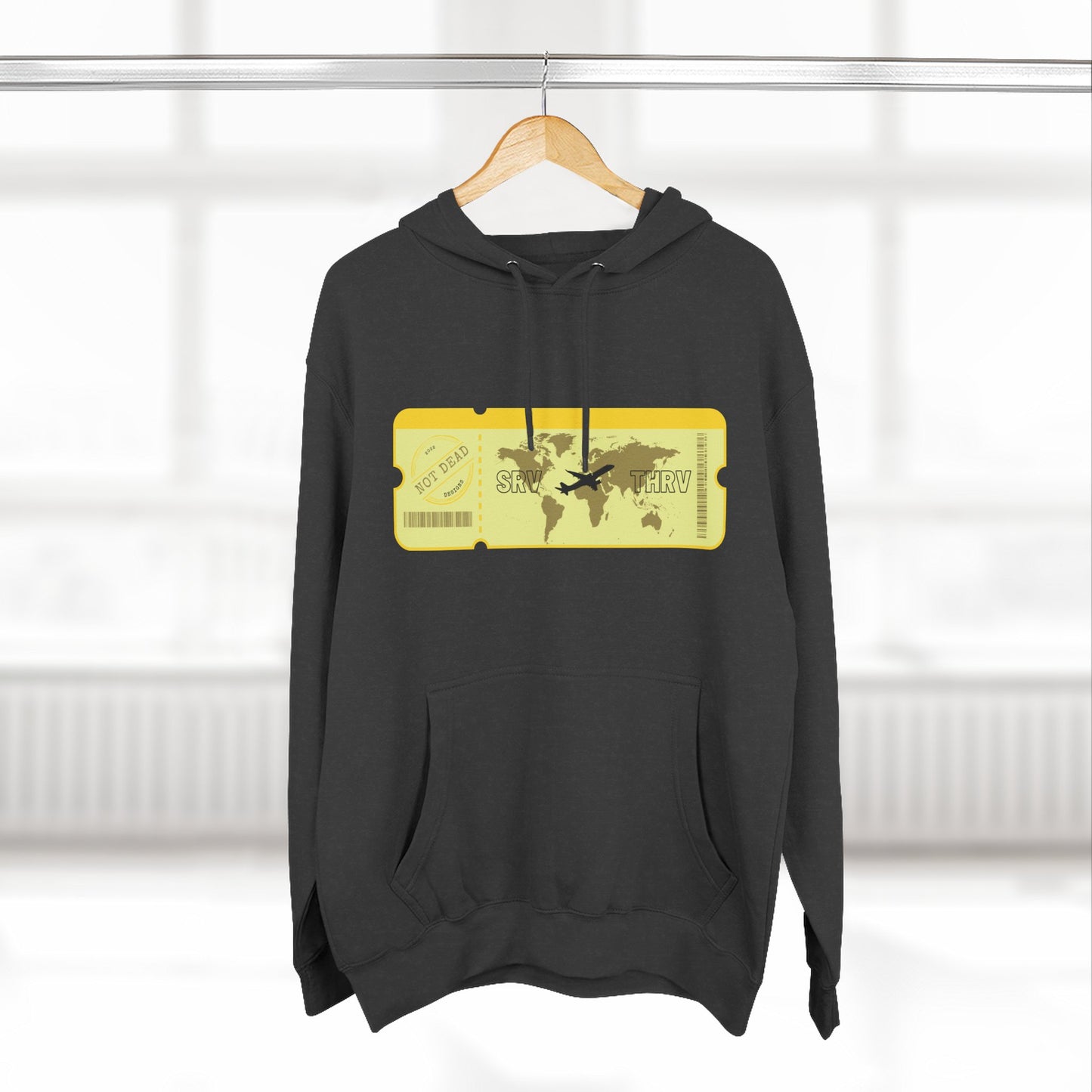 Thrive - Three-Panel Fleece Hoodie
