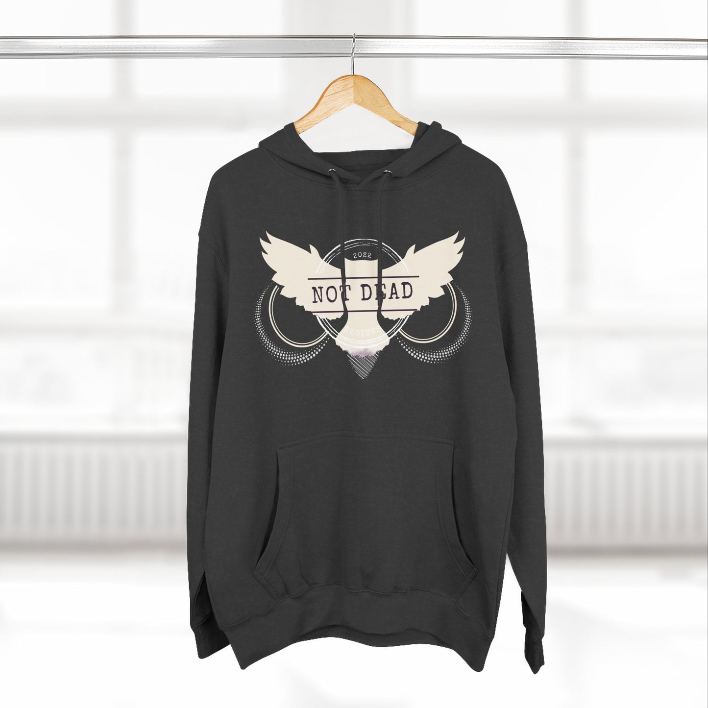 Wisdom - Three-Panel Fleece Hoodie