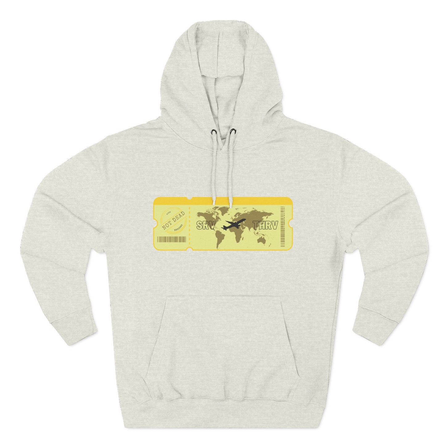 Thrive - Three-Panel Fleece Hoodie