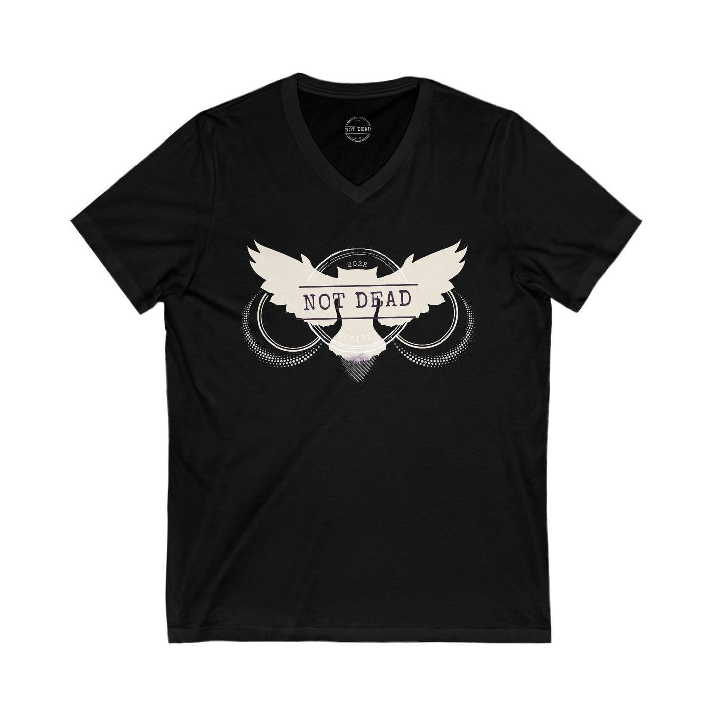 Wisdom - Unisex Jersey Short Sleeve V-Neck Tee
