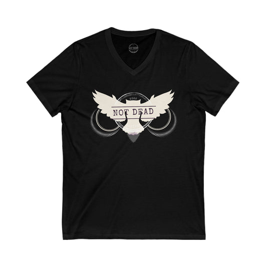 Wisdom - Unisex Jersey Short Sleeve V-Neck Tee