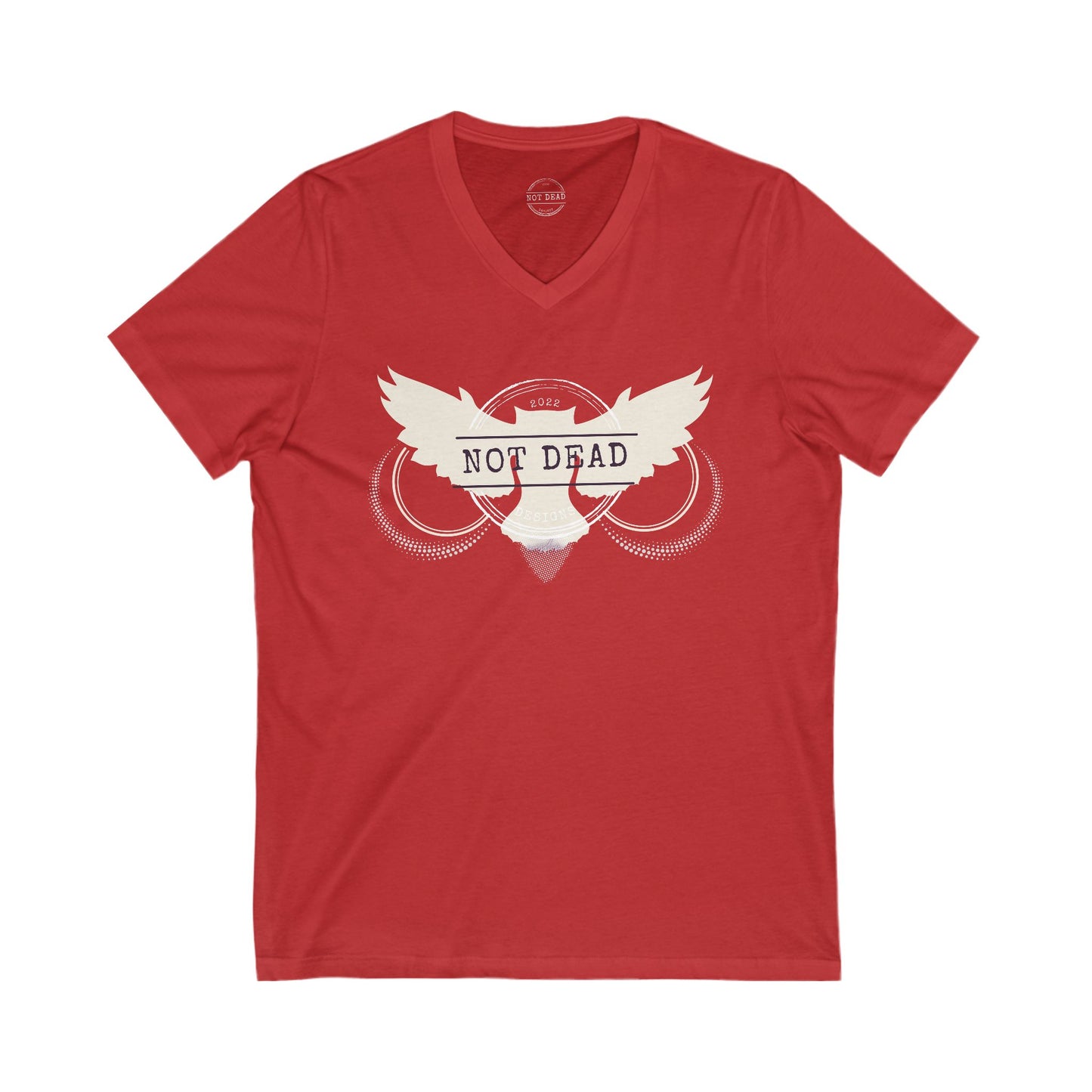 Wisdom - Unisex Jersey Short Sleeve V-Neck Tee