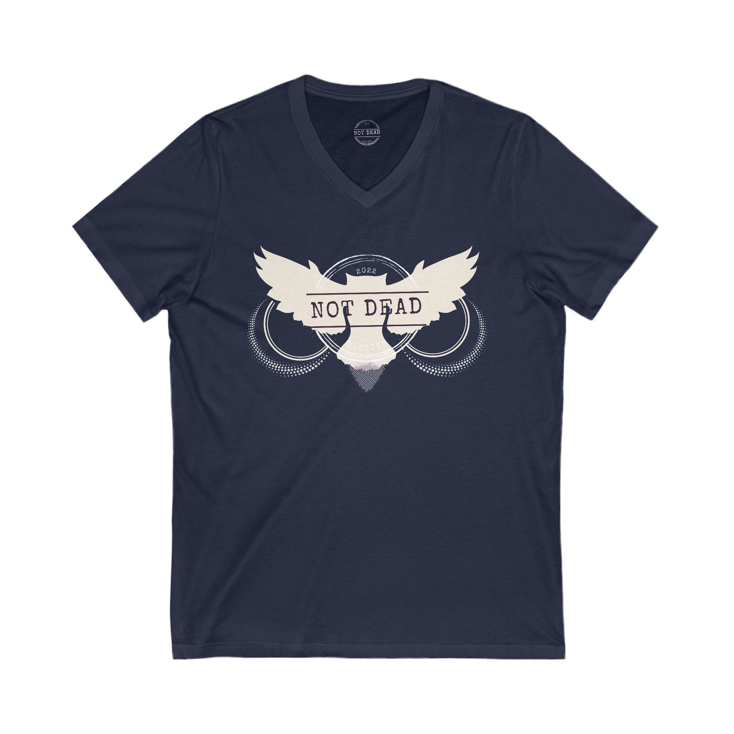 Wisdom - Unisex Jersey Short Sleeve V-Neck Tee