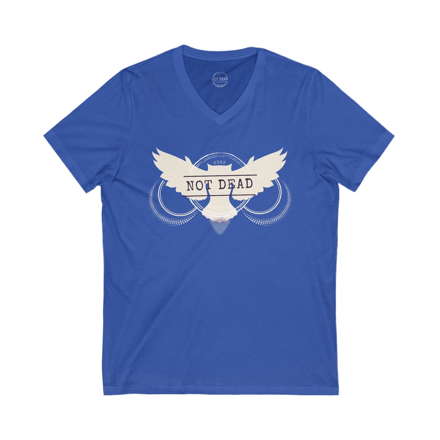 Wisdom - Unisex Jersey Short Sleeve V-Neck Tee