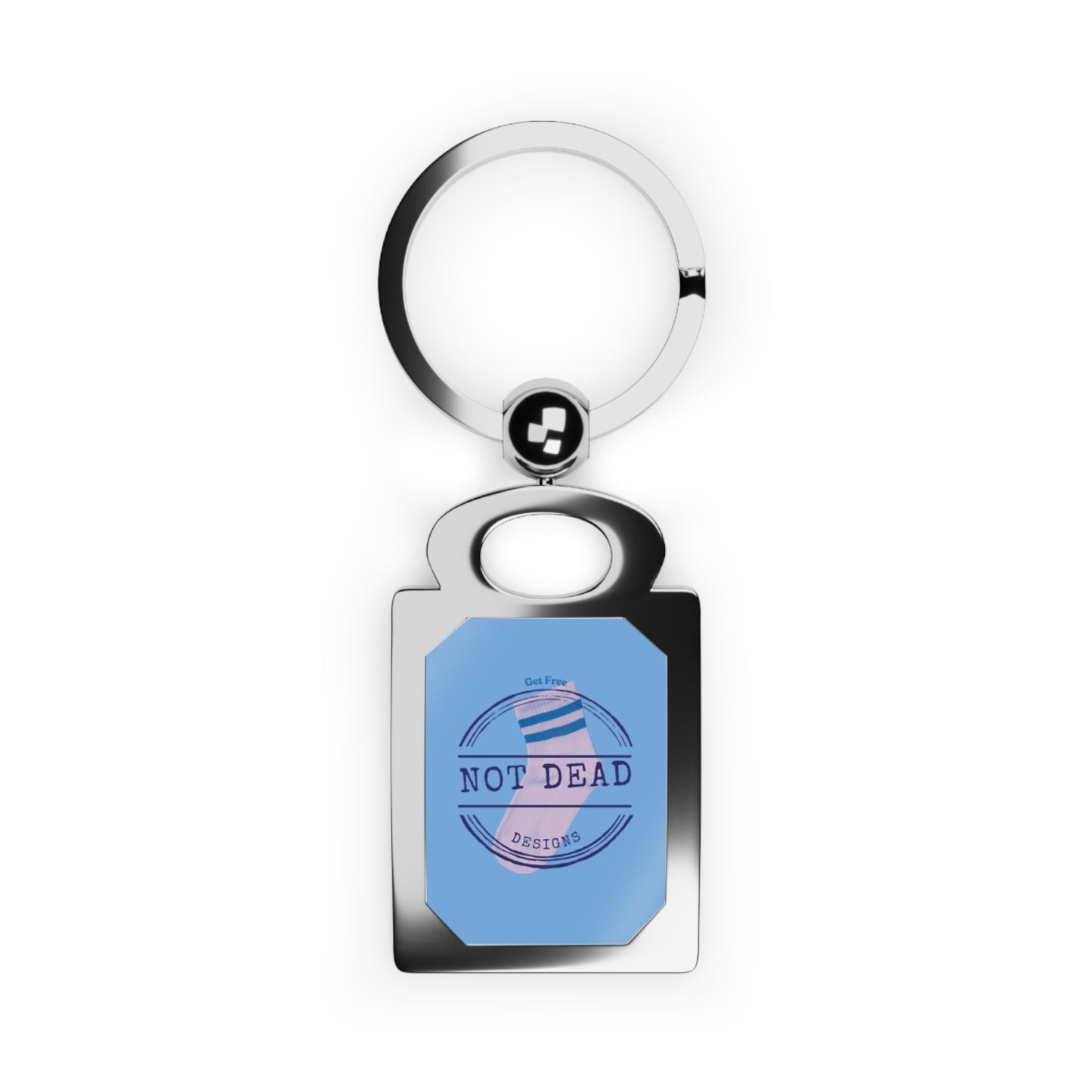 Get Free - Rectangle Photo Keyring