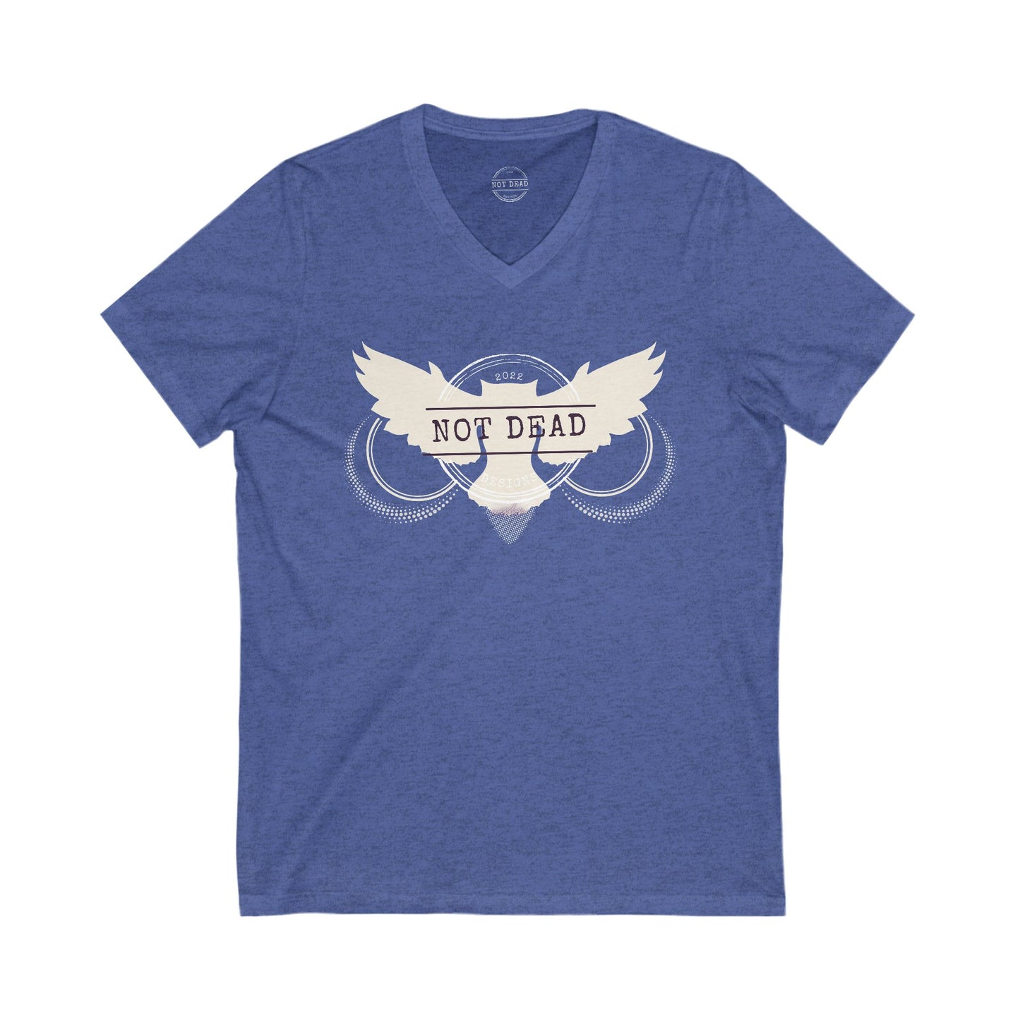 Wisdom - Unisex Jersey Short Sleeve V-Neck Tee