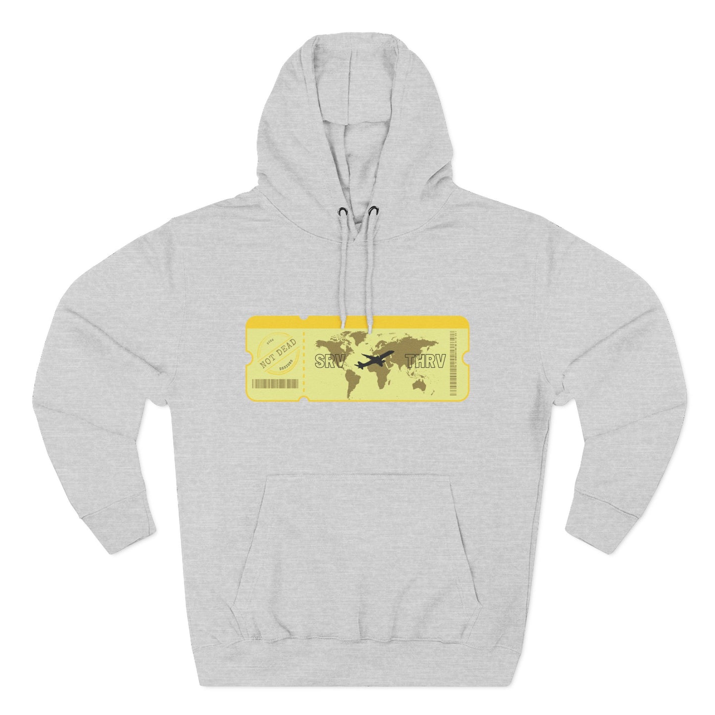 Thrive - Three-Panel Fleece Hoodie