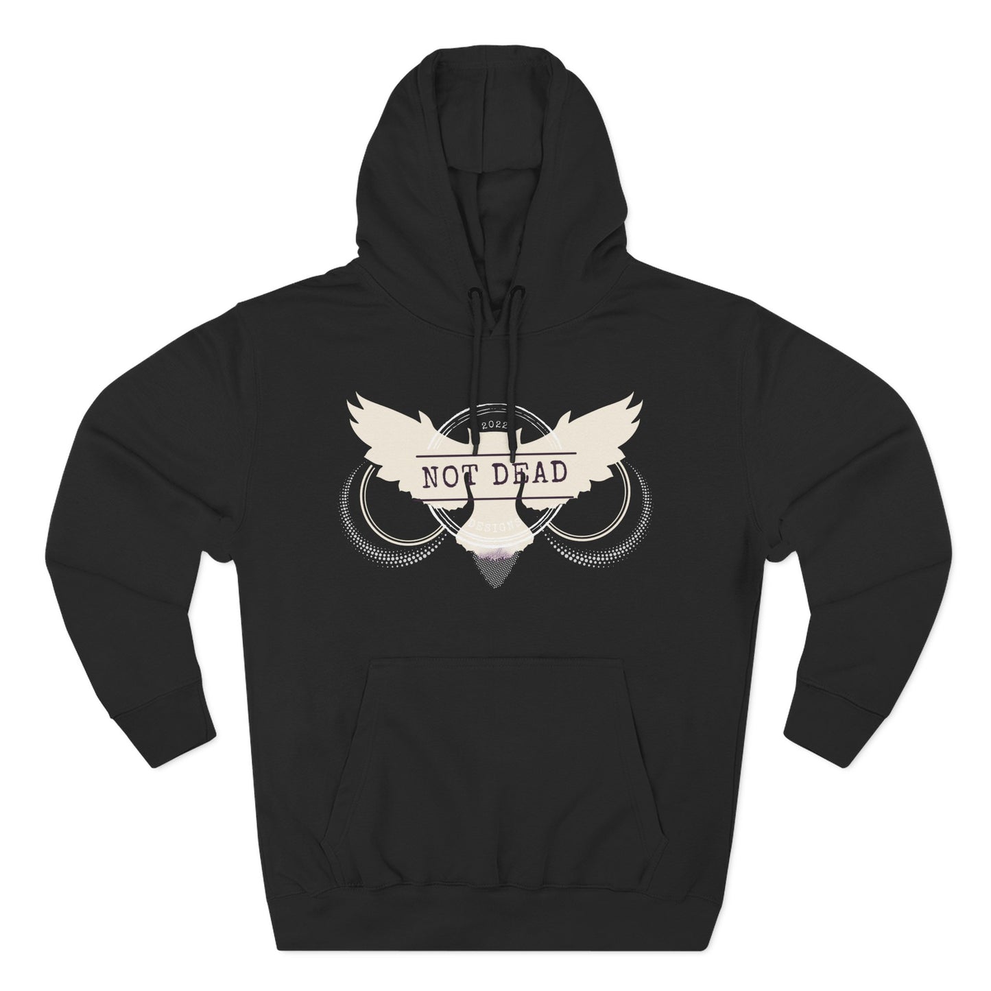 Wisdom - Three-Panel Fleece Hoodie
