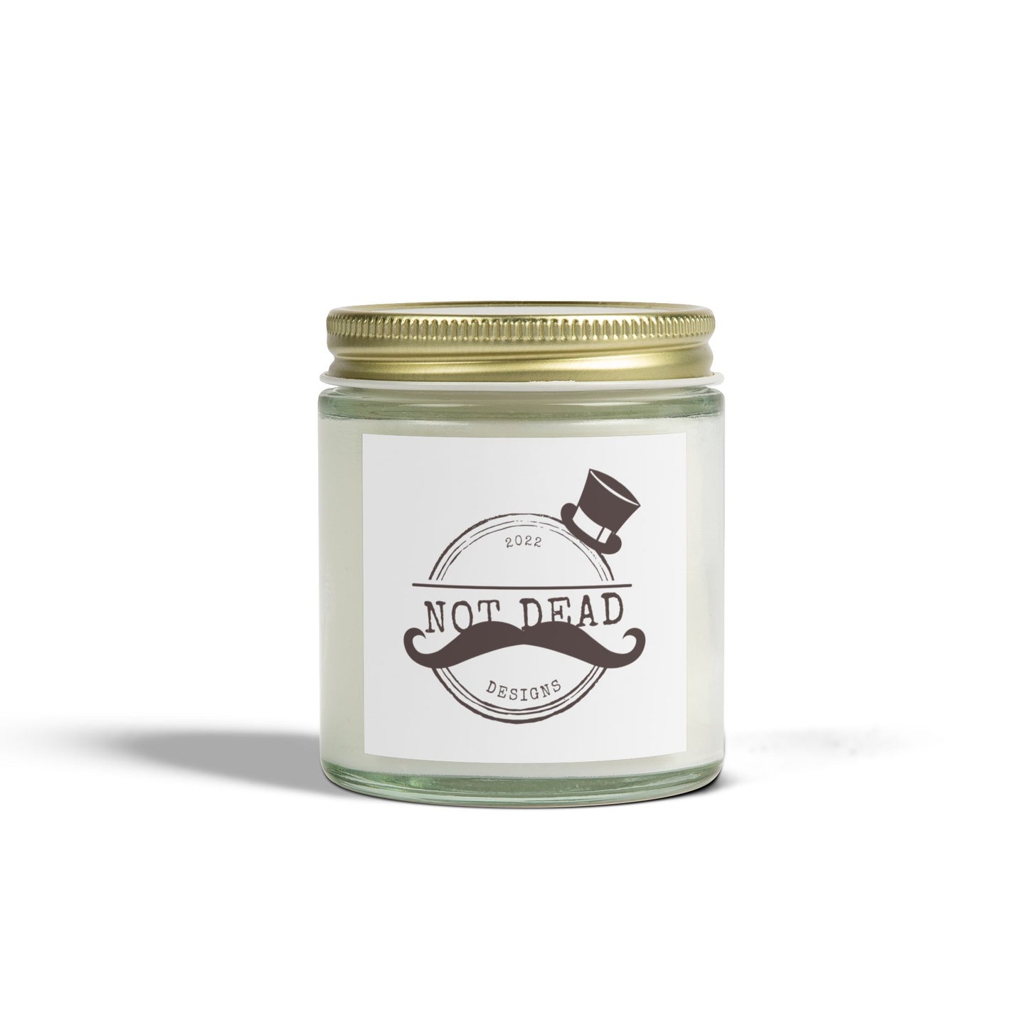 Candle- Coconut Apricot Wax Scented - Dapper, Not Dead!