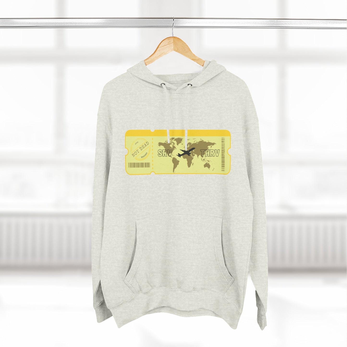 Thrive - Three-Panel Fleece Hoodie