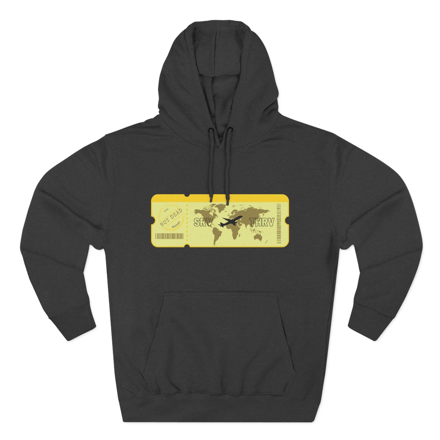 Thrive - Three-Panel Fleece Hoodie