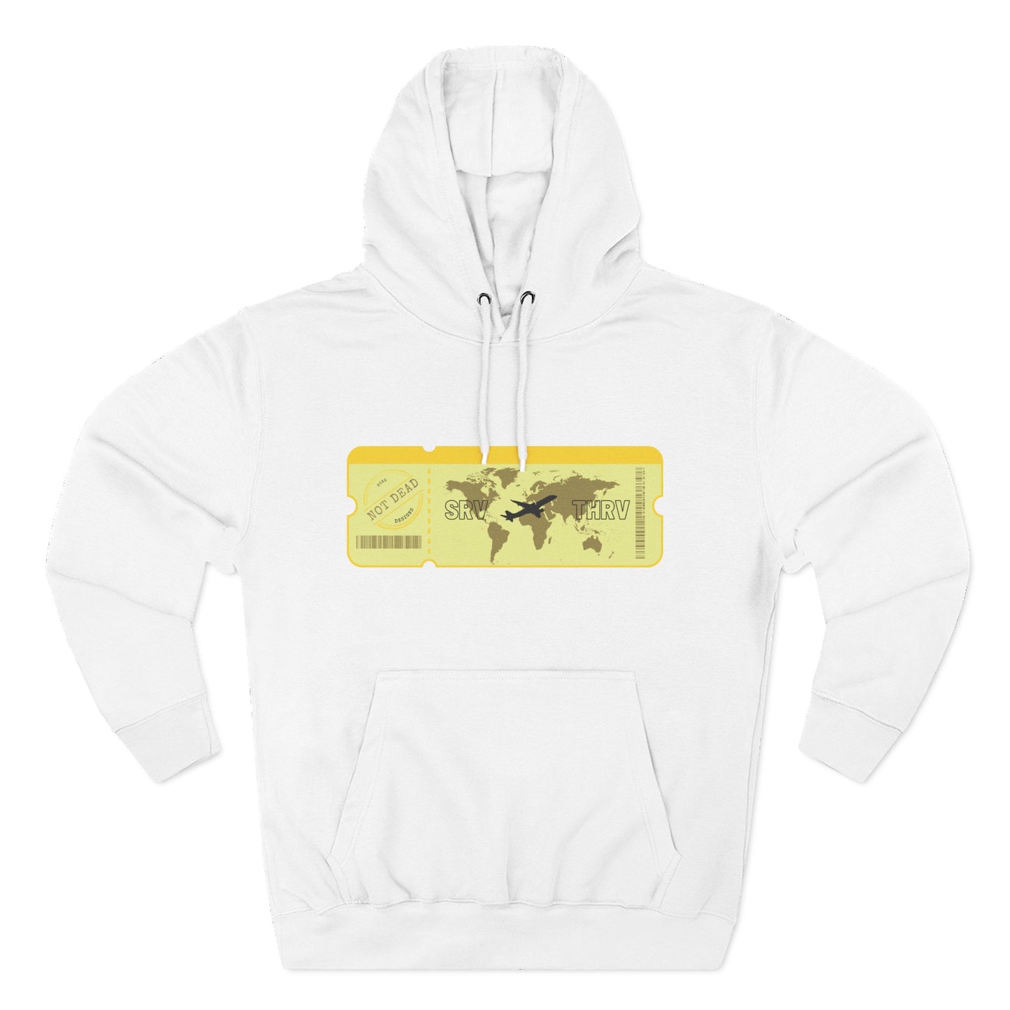 Thrive - Three-Panel Fleece Hoodie