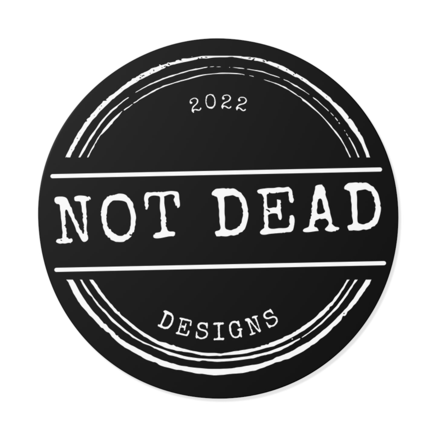 Sticker - Not Dead Logo