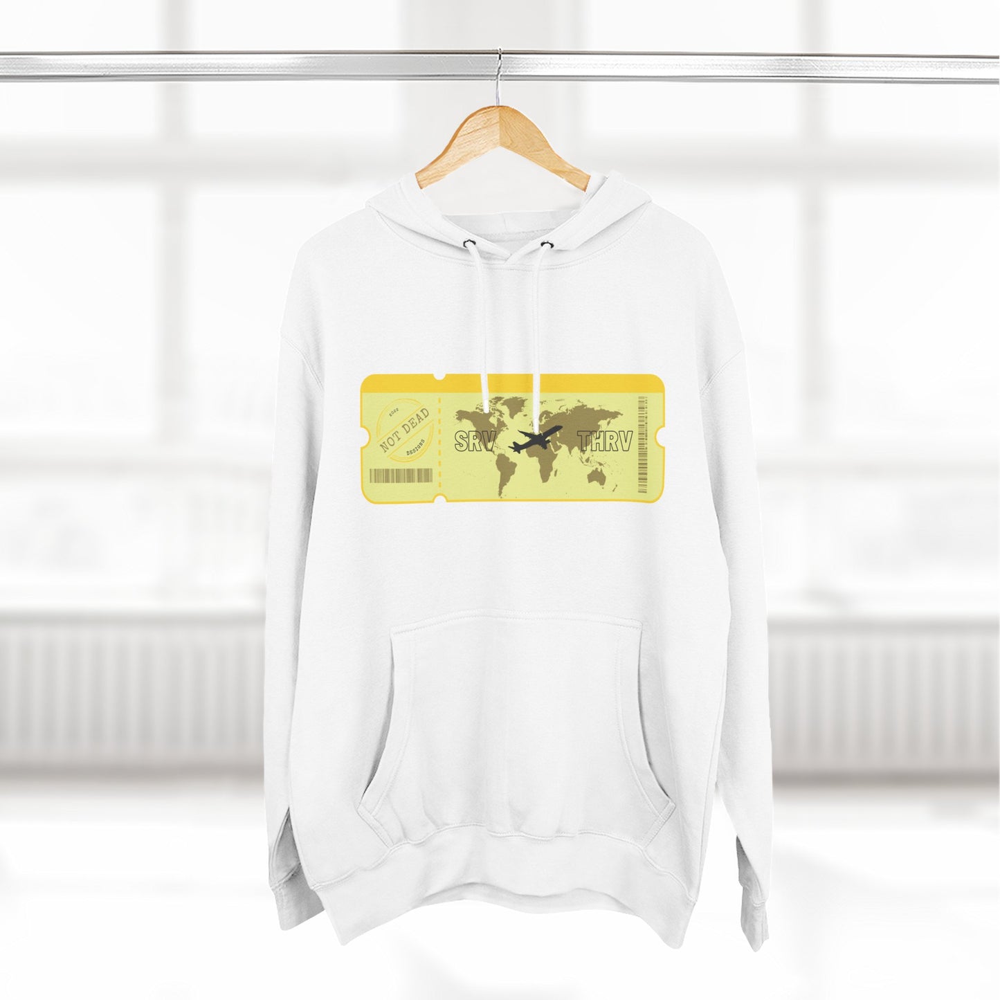 Thrive - Three-Panel Fleece Hoodie