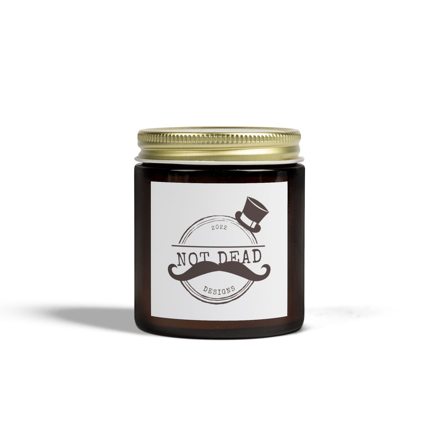 Candle- Coconut Apricot Wax Scented - Dapper, Not Dead!