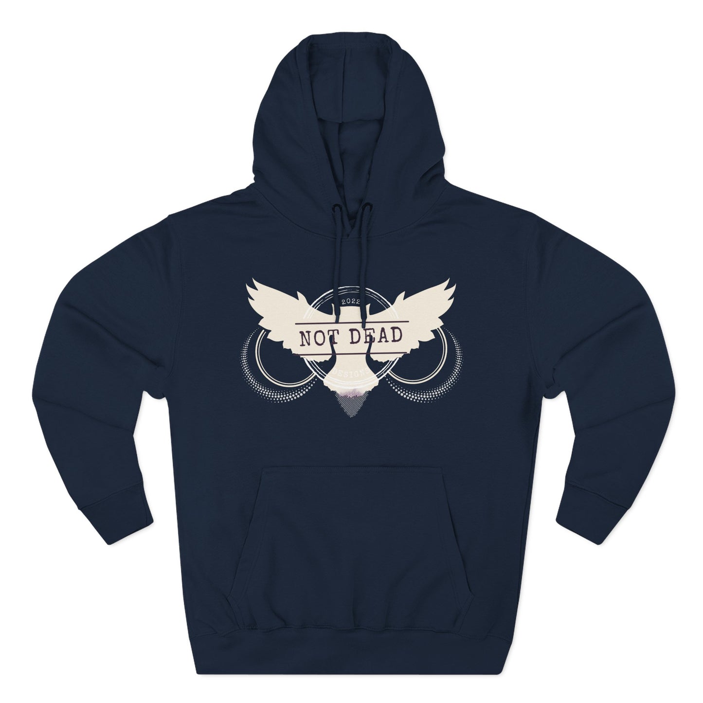Wisdom - Three-Panel Fleece Hoodie