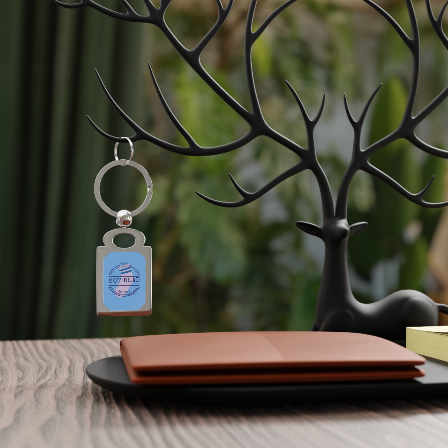 Get Free - Rectangle Photo Keyring