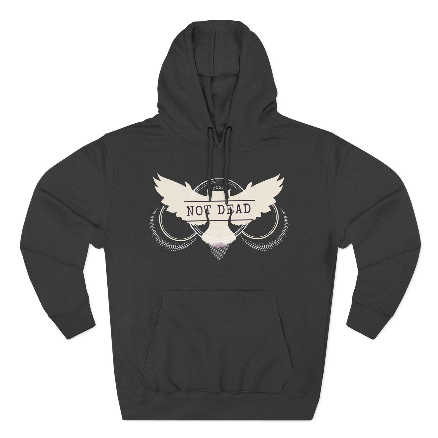 Wisdom - Three-Panel Fleece Hoodie