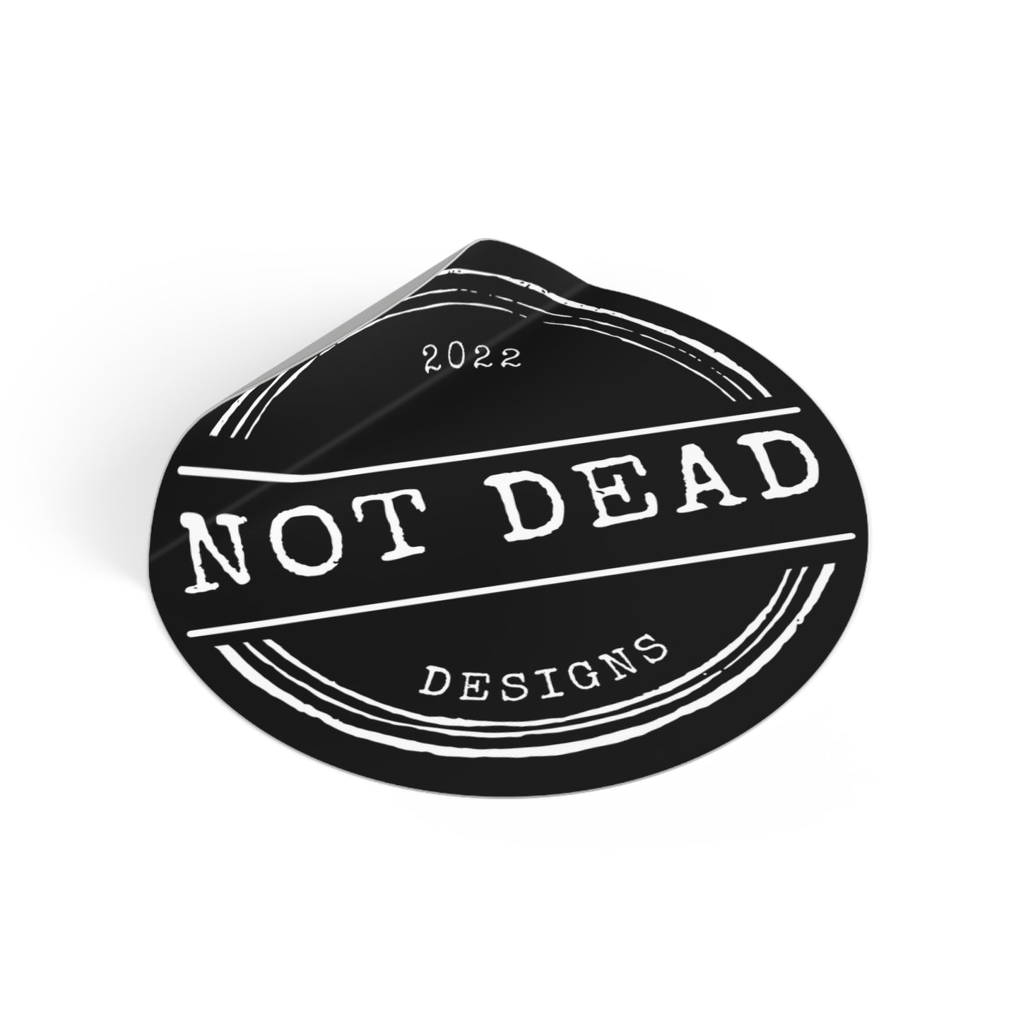 Sticker - Not Dead Logo